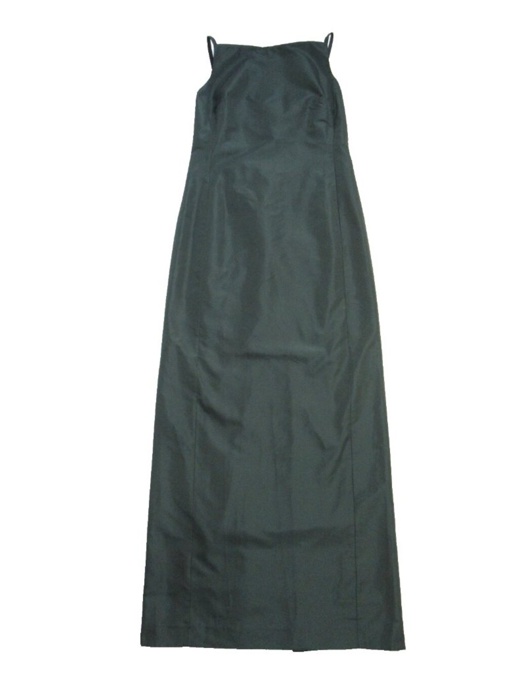 NWT Ralph Lauren Collection Krystina Faille Evening Gown in Green Column 10 - Picture 6 of 14